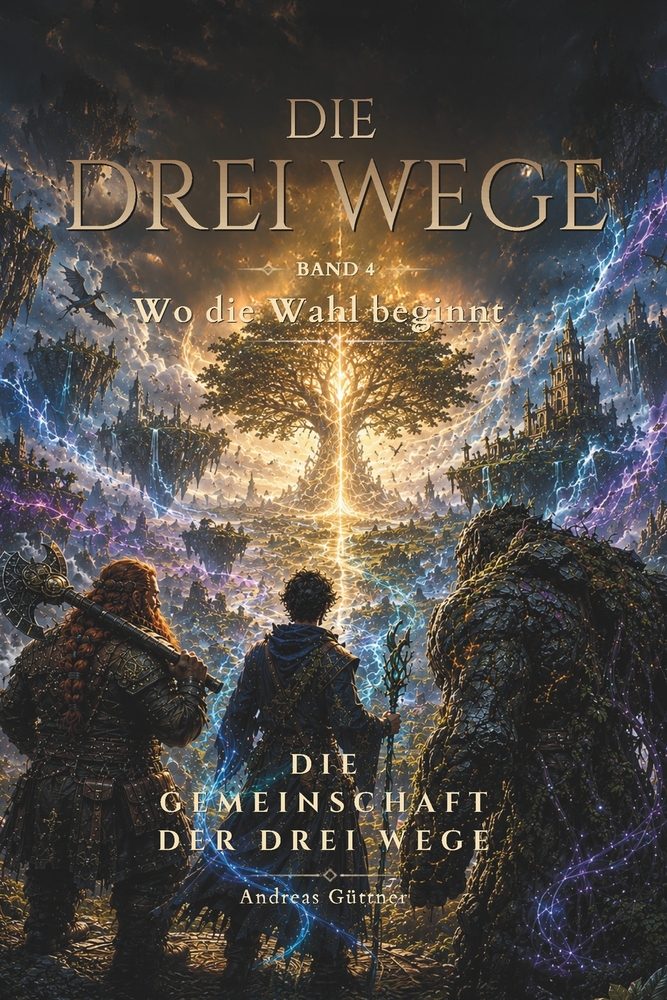 Wo die Wahl beginnt: Die drei Wege - Band 4 - Die Gemeinschaft der Drei Wege cover
