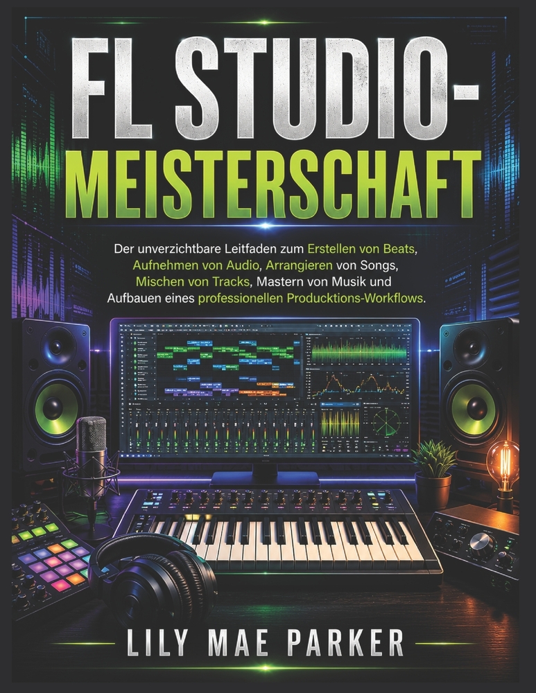 FL Studio-Meisterschaft: Der unverzichtbare Leitfaden zum Erstellen von Beats, Aufnehmen von Audio, Arrangieren von Songs, Mischen von Tracks, Mastern cover