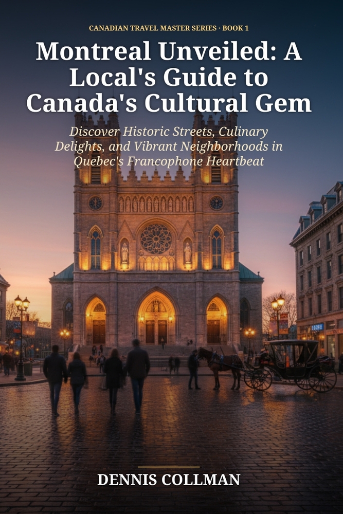 Montreal Unveiled: A Local's Guide to Canada's Cultural Gem: Discover Historic Streets, Culinary Delights, and Vibrant Neighborhoods in Quebec's Franc cover