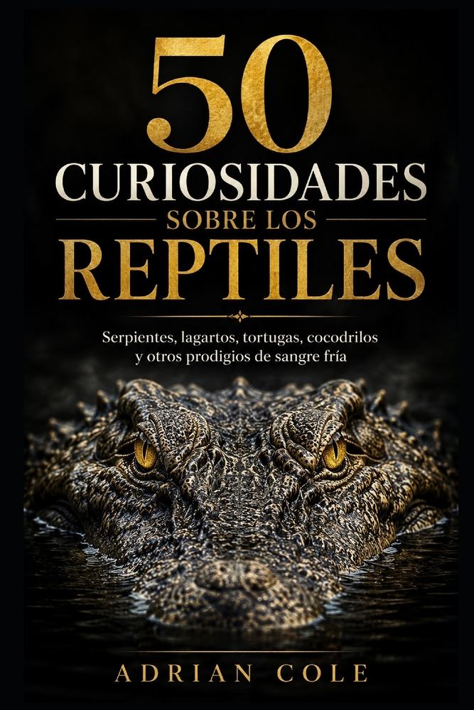 50 Curiosidades Sobre Los Reptiles: Serpientes, lagartos, tortugas, cocodrilos y otros prodigios de sangre fría cover