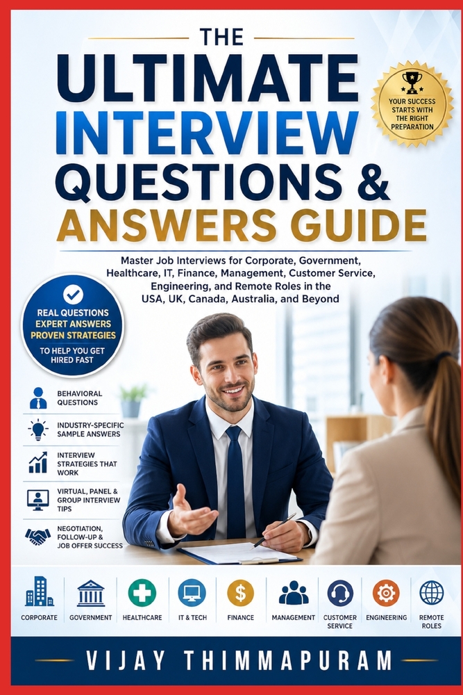 The Ultimate Interview Questions & Answers Guide cover