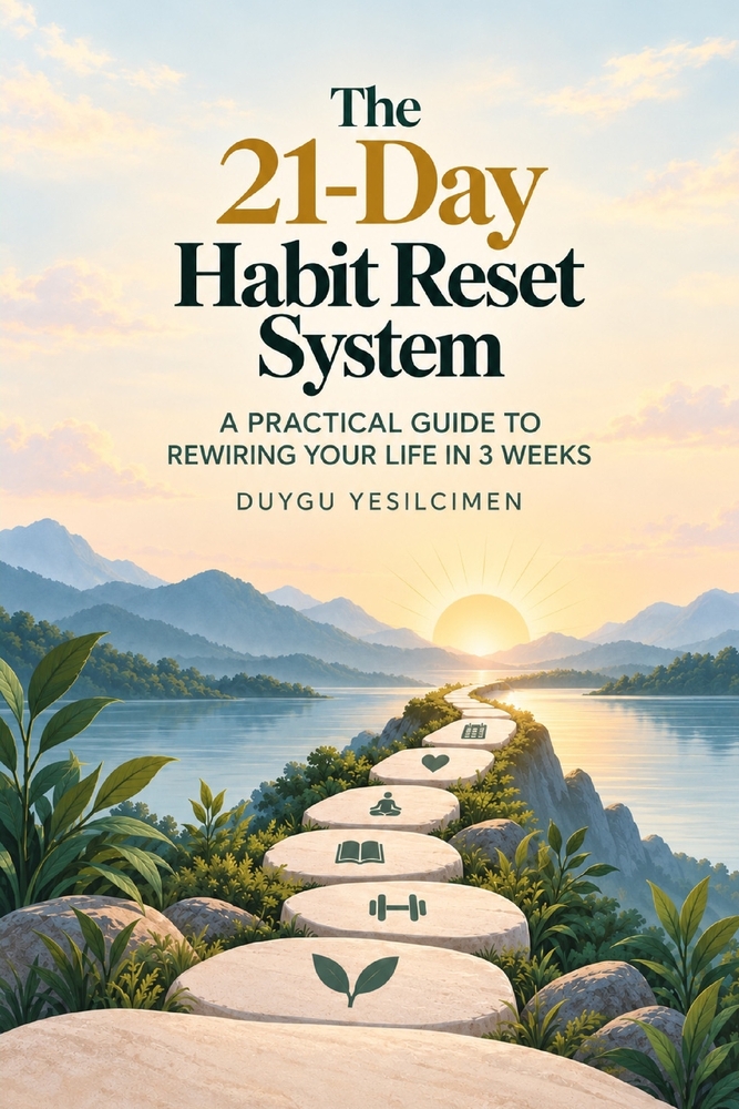 The 21-Day Habit Reset System: A Practical Guide to Rewiring Your Life in 3 Weeks cover