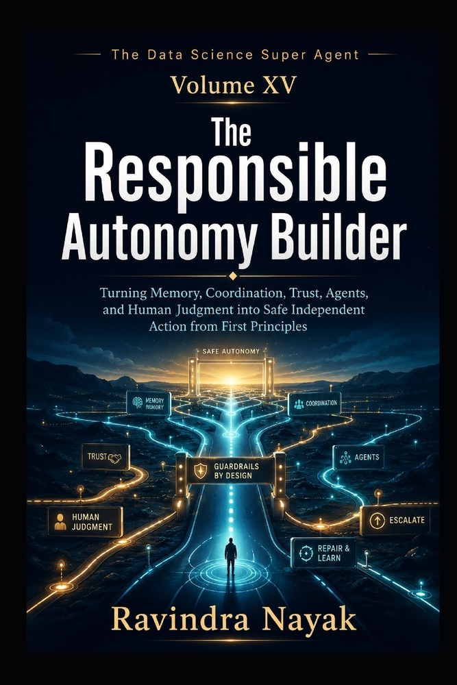 The Data Science Super Agent - Volume XV: The Responsible Autonomy Builder cover