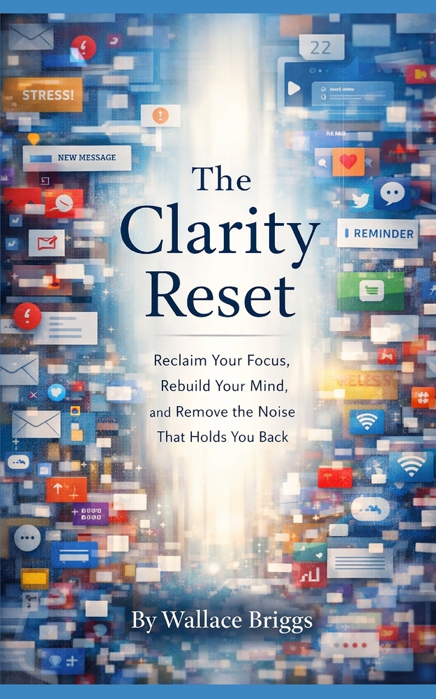 The Clarity Reset: Reclaim Your Focus, Rebuild Your Mind, and Remove the Noise That Holds You Back cover