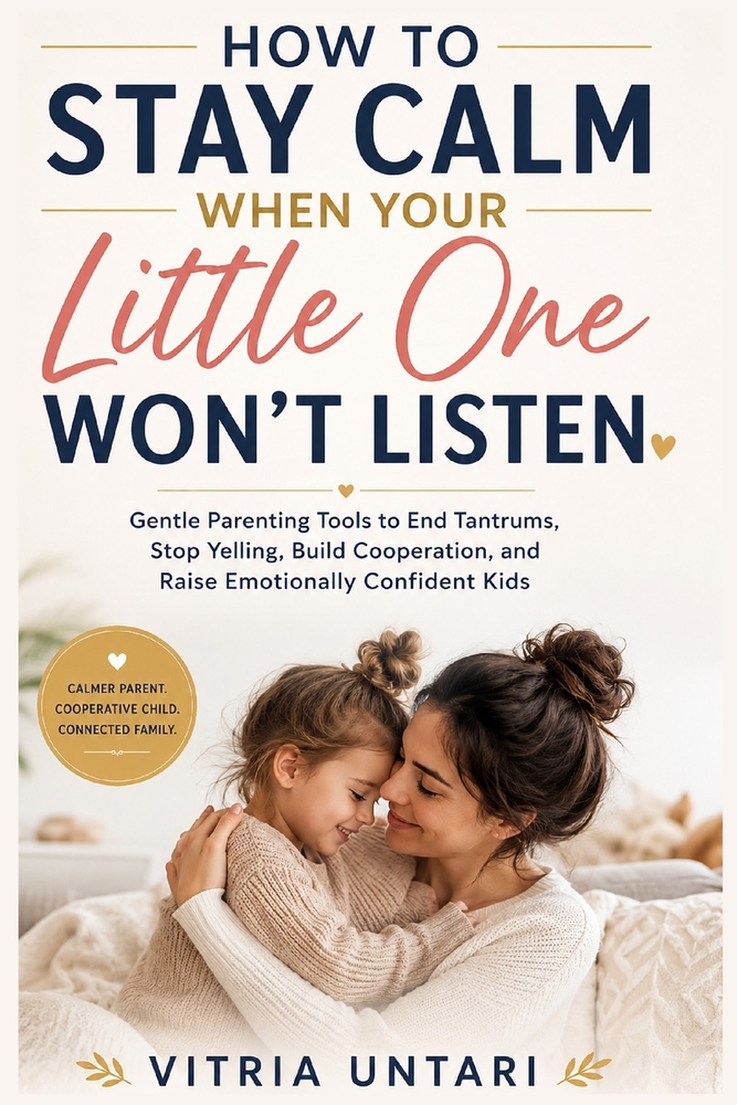 How to Stay Calm When Your Little One Won't Listen: Gentle Parenting Tools to End Tantrums, Stop Yelling, Build Cooperation, and Raise Emotionally Con cover