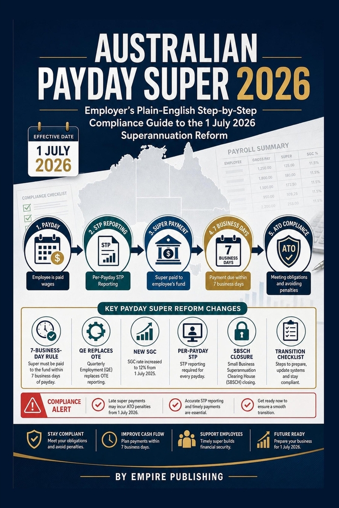 Australian Payday Super 2026: The Employer's Plain-English Compliance Guide to the 1 July 2026 Super Reform cover