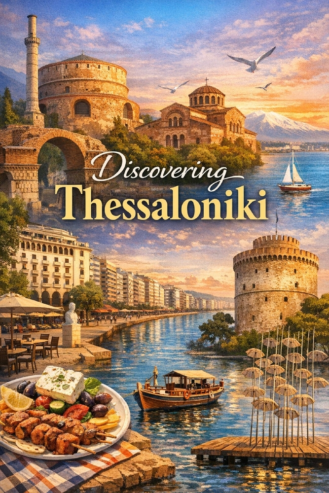 Discovering Thessaloniki cover