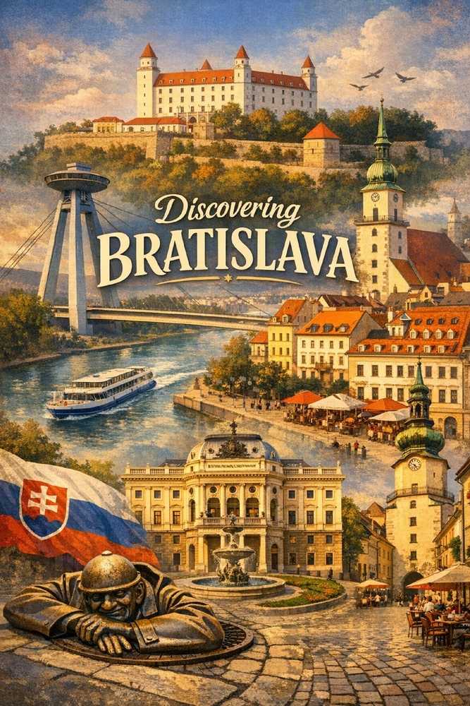 Discovering Bratislava cover