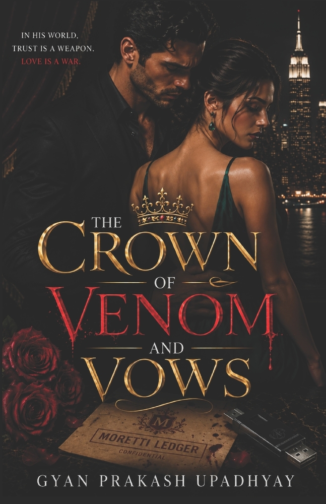The Crown of Venom and Vows: A Dark Rivals-to-Lovers Fantasy Romance cover