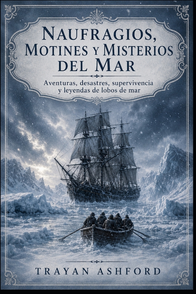 Naufragios, Motines Y Misterios del Mar: Aventuras, desastres, supervivencia y leyendas de lobos de mar cover