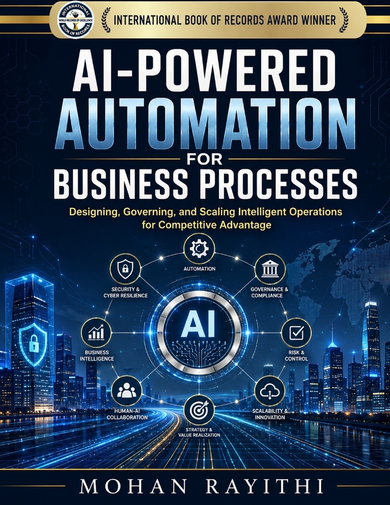 AI-Powered Automation for Business Processes: Designing, Governing, and Scaling Intelligent Operations for Competitive Advantage cover