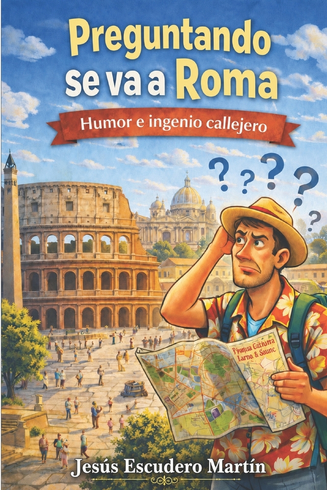 Preguntando Se Va a Roma: Humor E Ingenio Callejero cover