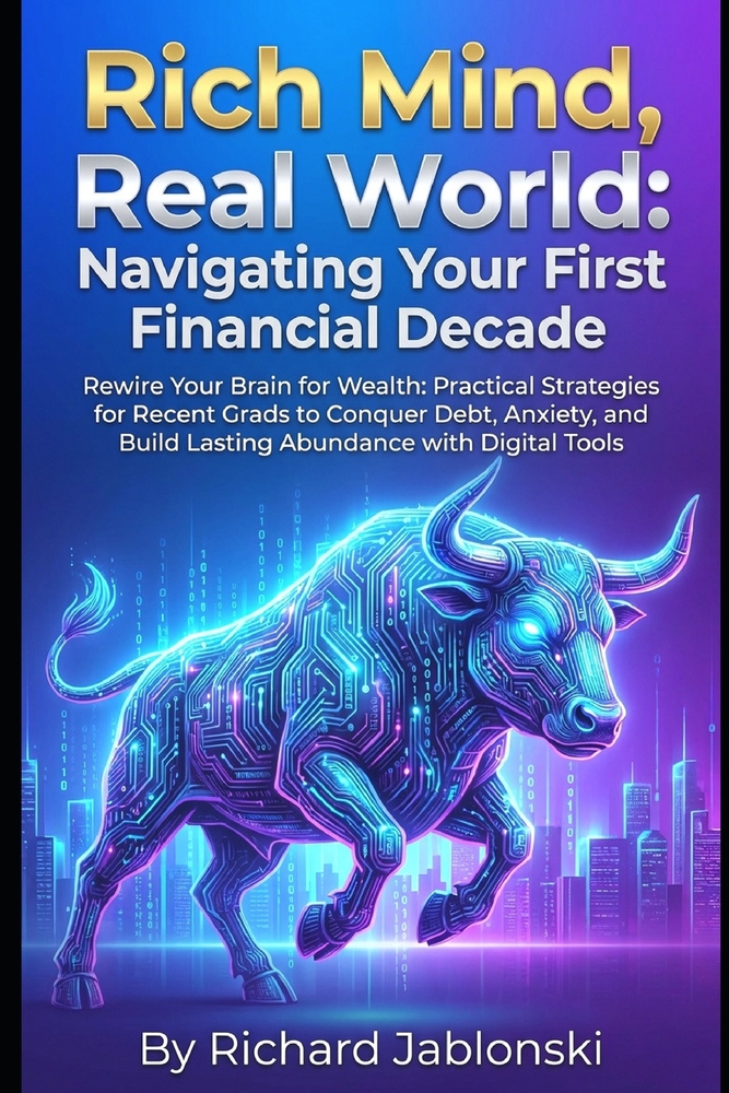Rich Mind, Real World: Navigating Your First Financial Decade: Rewire Your Brain for Wealth: Practical Strategies for Recent Grads to Conquer Debt, An cover