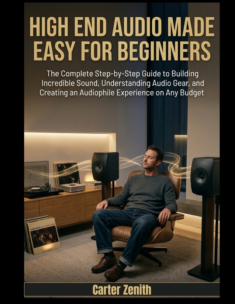 High End Audio Made Easy for Beginners: The Complete Step-by-Step Guide to Building Incredible Sound, Understanding Audio Gear, and Creating an Audiop cover