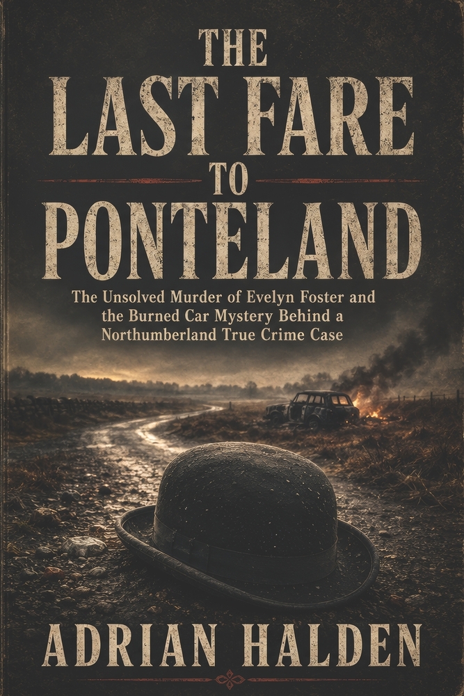 The Last Fare to Ponteland: The Unsolved Murder of Evelyn Foster and the Burned Car Mystery Behind a Northumberland True Crime Case cover