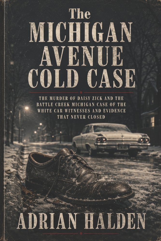 The Michigan Avenue Cold Case: The Murder of Daisy Zick and the Battle Creek Michigan Case of the White Car Witnesses and Evidence That Never Closed cover
