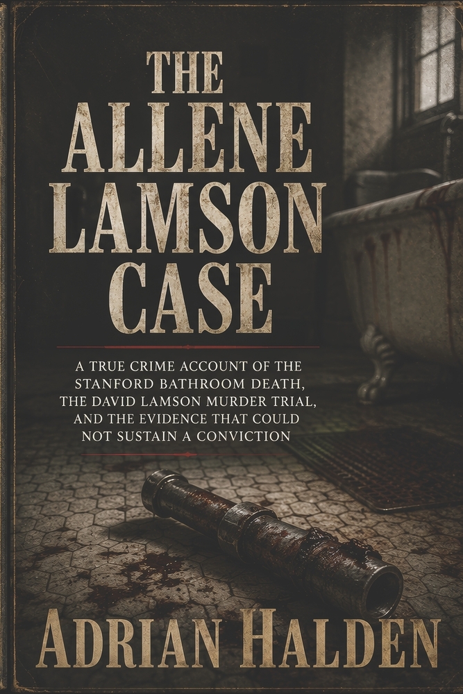 The Allene Lamson Case: A True Crime Account of the Stanford Bathroom Death the David Lamson Murder Trial and the Evidence That Could Not Sustain a Co cover