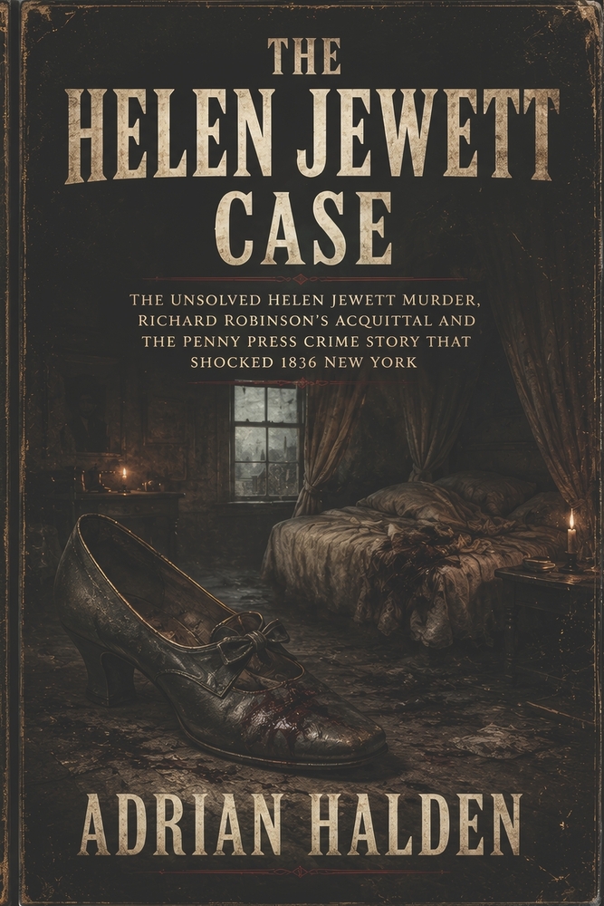 The Helen Jewett Case: The Unsolved Helen Jewett Murder, Richard Robinson's Acquittal and the Penny Press Crime Story That Shocked 1836 New York cover