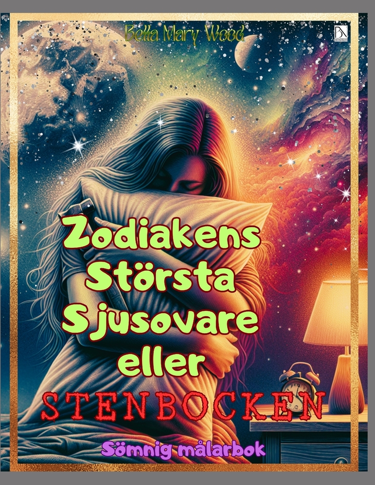 Zodiakens Största Sjusovare eller Stenbocken: Sömnig målarbok cover