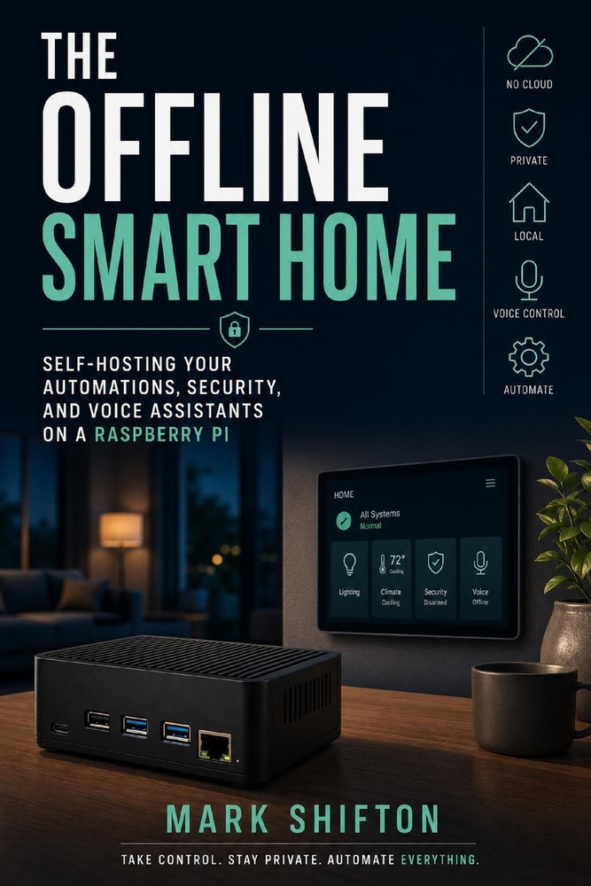 The Offline Smart Home: Self-Hosting Your Automations, Security, and Voice Assistants on a Raspberry Pi cover