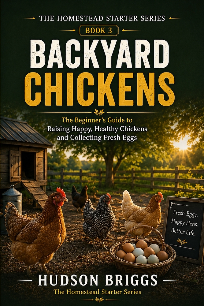 Backyard Chickens: The Complete Beginner's Guide to Raising Healthy Hens for Fresh Eggs and Self-Sufficiency cover