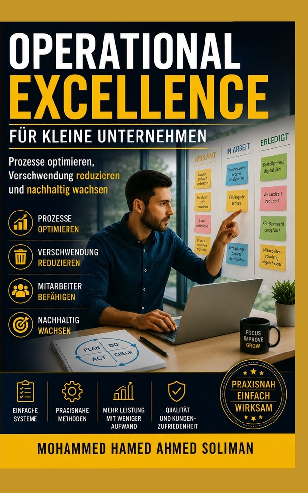 Operational Excellence Für Kleine Unternehmen: Prozesse optimieren, Verschwendung reduzieren und nachhaltig wachsen cover