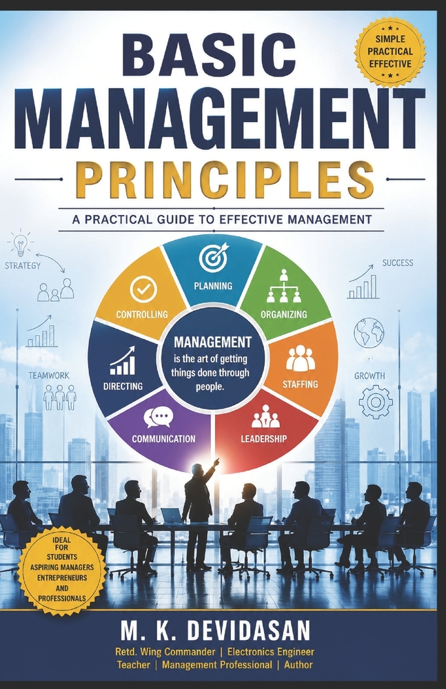 Basic Management Principles: A Beginner's Guide to Understanding Management cover
