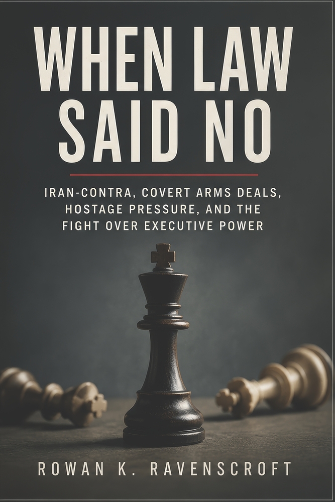 When Law Said No: Iran-Contra, Covert Arms Deals, Hostage Pressure, and the Fight Over Executive Power cover
