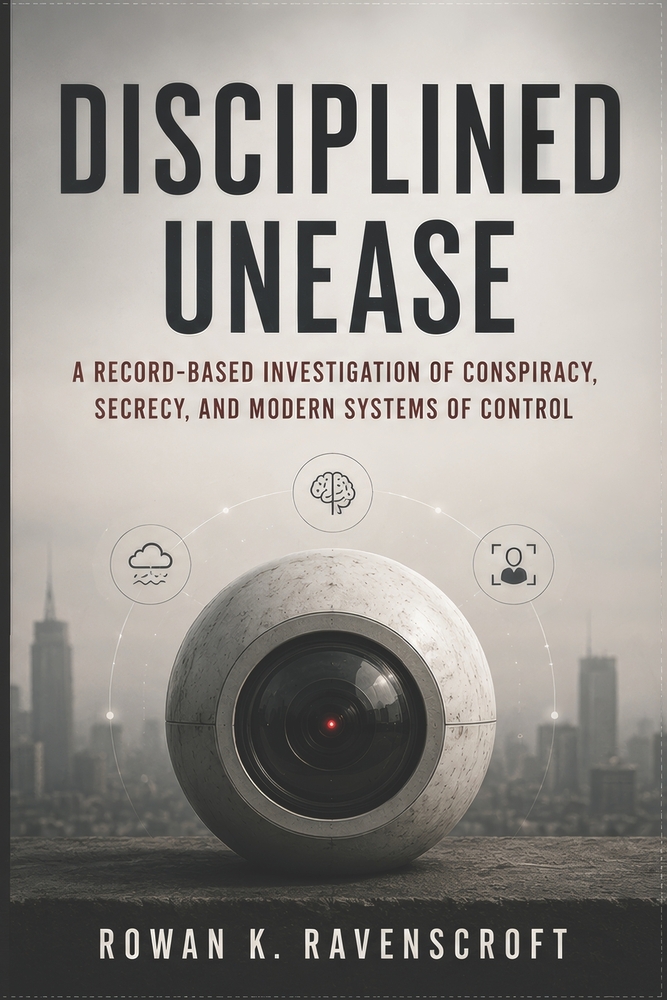 Disciplined Unease: A Record-Based Investigation of Conspiracy, Secrecy, and Modern Systems of Control cover