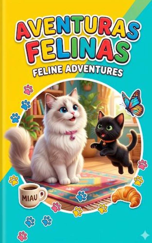Aventuras felinas/feline adventures cover