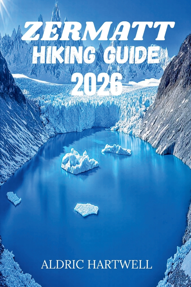 Zermatt Hiking Guide 2026: Trails of the Matterhorn, An Immersive Expedition Through the Swiss Alps. cover