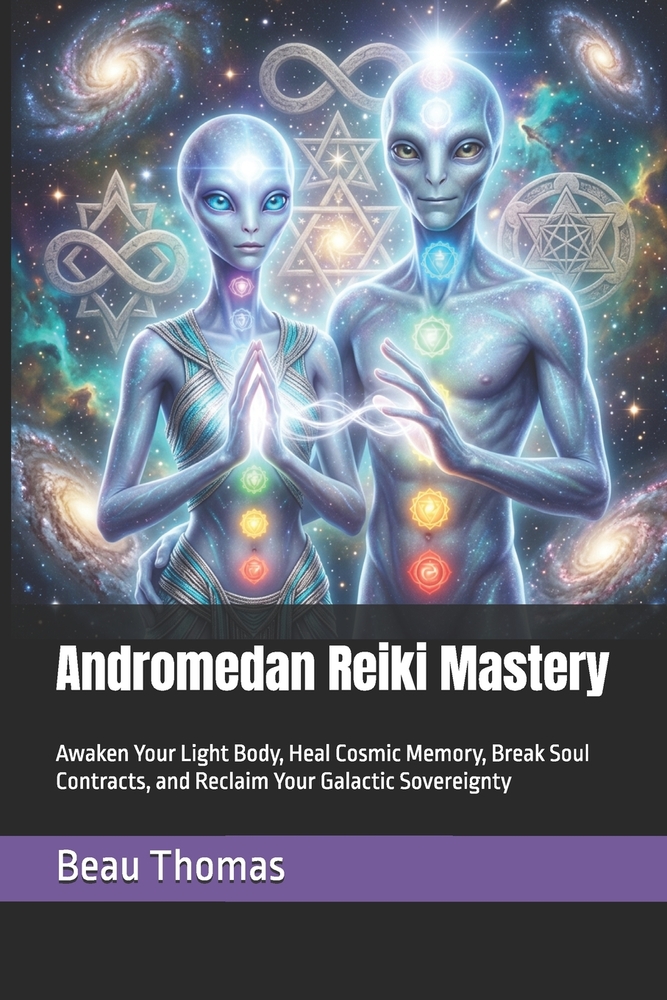 Andromedan Reiki Mastery: Awaken Your Light Body, Heal Cosmic Memory, Break Soul Contracts, and Reclaim Your Galactic Sovereignty cover