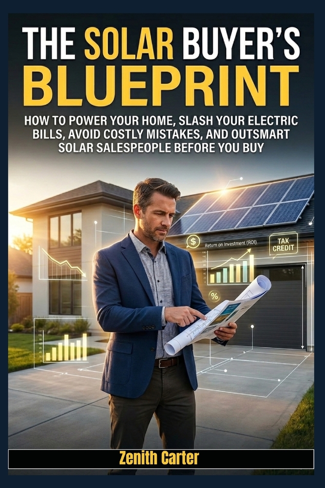 The Solar Buyer's Blueprint: How to Power Your Home, Slash Your Electric Bills, Avoid Costly Mistakes, and Outsmart Solar Salespeople Before You Buy cover