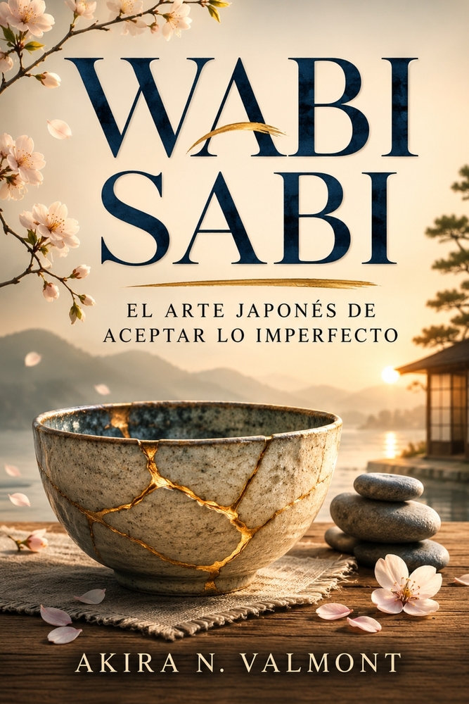 WABI SABI. El arte japon�s de aceptar lo imperfecto: Una mirada japonesa para vivir con menos exigencia y m�s serenidad Breve, legible y coherente con cover