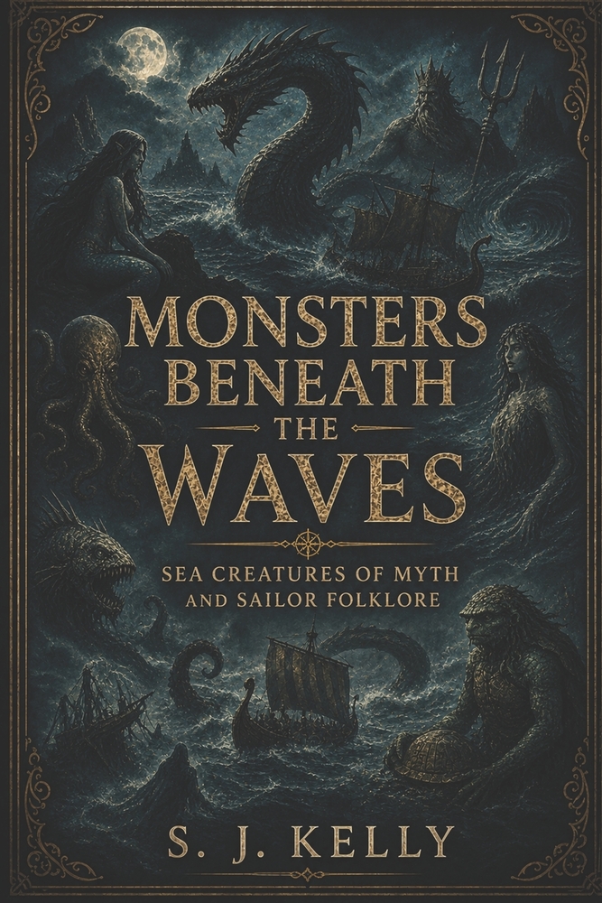 Monsters Beneath the Waves: Sea Creatures of Myth and Sailor Folklore cover