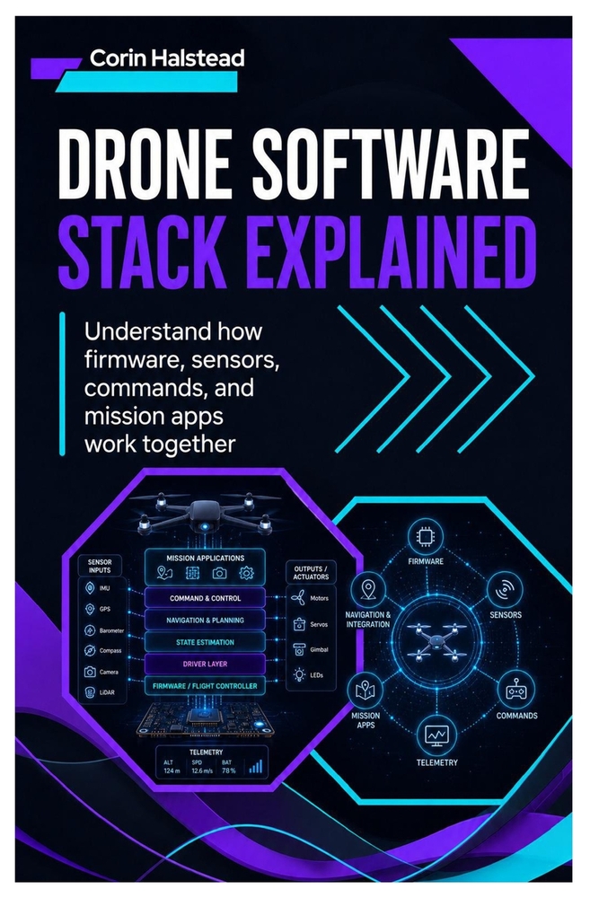 Drone Software Stack Explained: Understand How Firmware, Sensors, Commands, and Mission Apps Work Together cover
