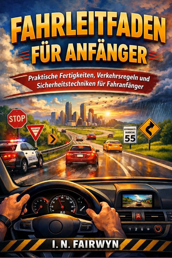 Fahrleitfaden Für Anfänger: Praktische Fertigkeiten, Verkehrsregeln und Sicherheitstechniken für Fahranfänger cover