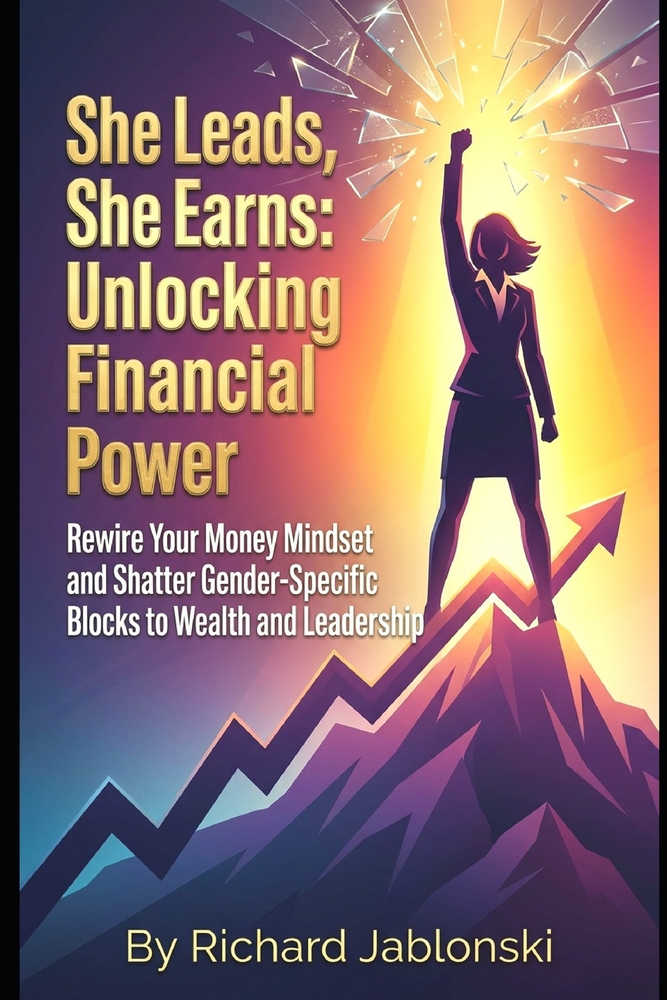 She Leads, She Earns: Unlocking Financial Power: Rewire Your Money Mindset and Shatter Gender-Specific Blocks to Wealth and Leadership cover