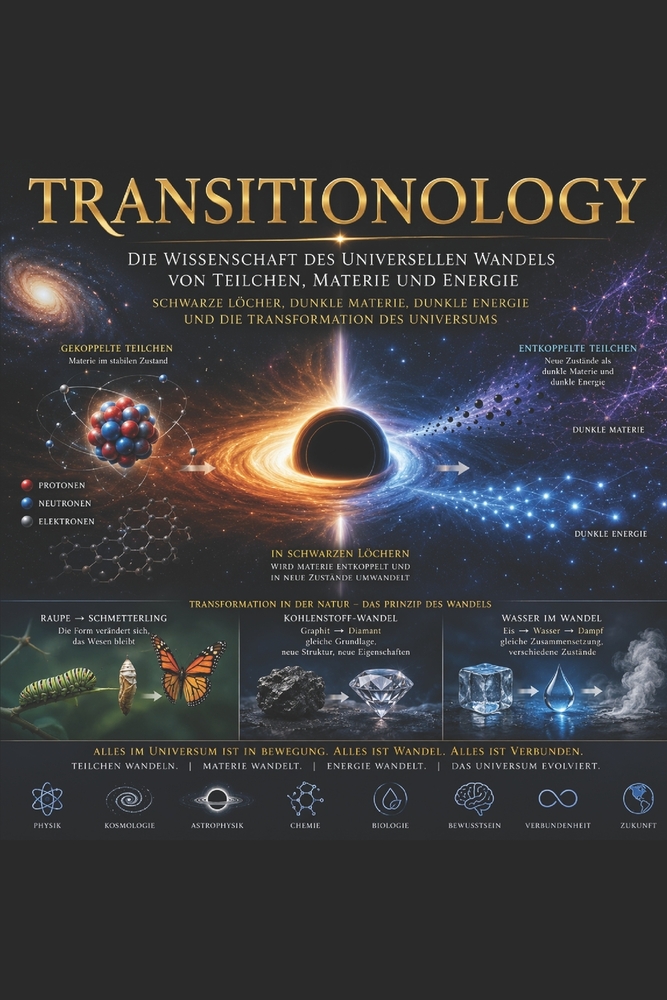 Transitionology: Die Wissenschaft des universellen Wandels von Teilchen, Materie und Energie cover