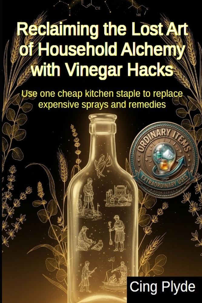 Reclaiming the Lost Art of Household Alchemy with Vinegar Hacks: Use one cheap kitchen staple to replace expensive sprays and remedies cover