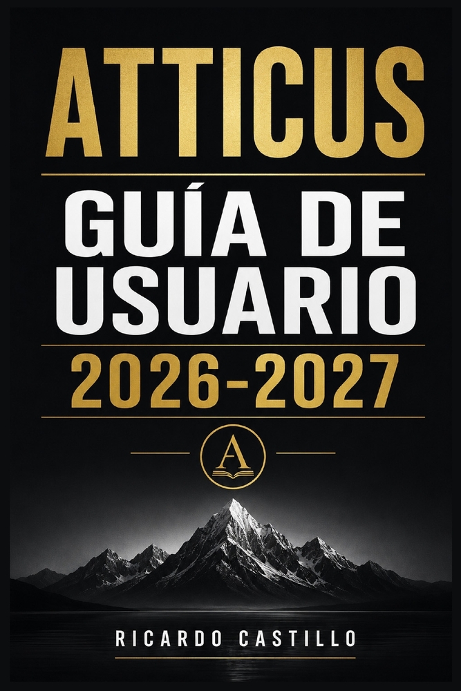 Atticus Guía de Usuario 2026-2027: Domina el Formateo, la Escritura Profesional y la Publicación en Amazon KDP con Total Confianza cover