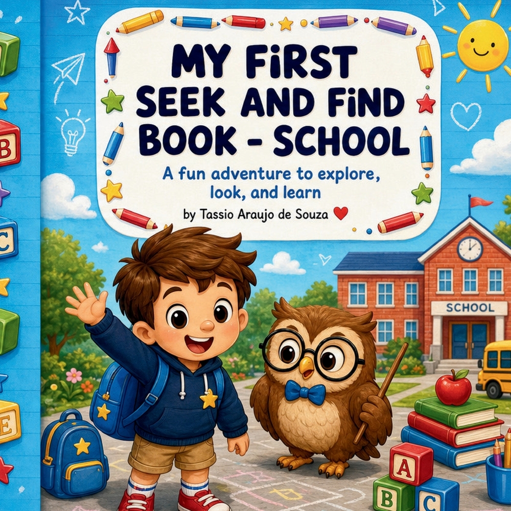 My First Seek And Find Book: School cover