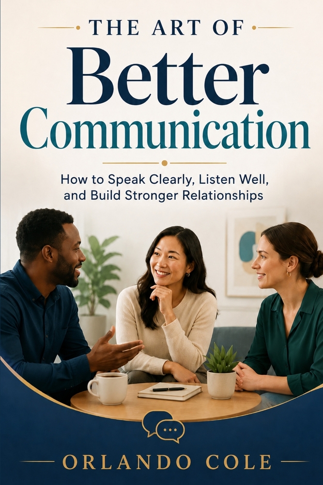 The Art of Better Communication: How to Speak Clearly, Listen Well, and Build Stronger Relationships cover