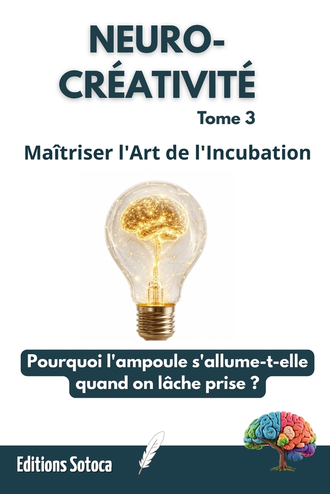 Neuro-Créativité: Maîtriser l'Art de l'Incubation: Pourquoi l'ampoule s'allume-t-elle quand on lâche prise ? (Tome 3) cover