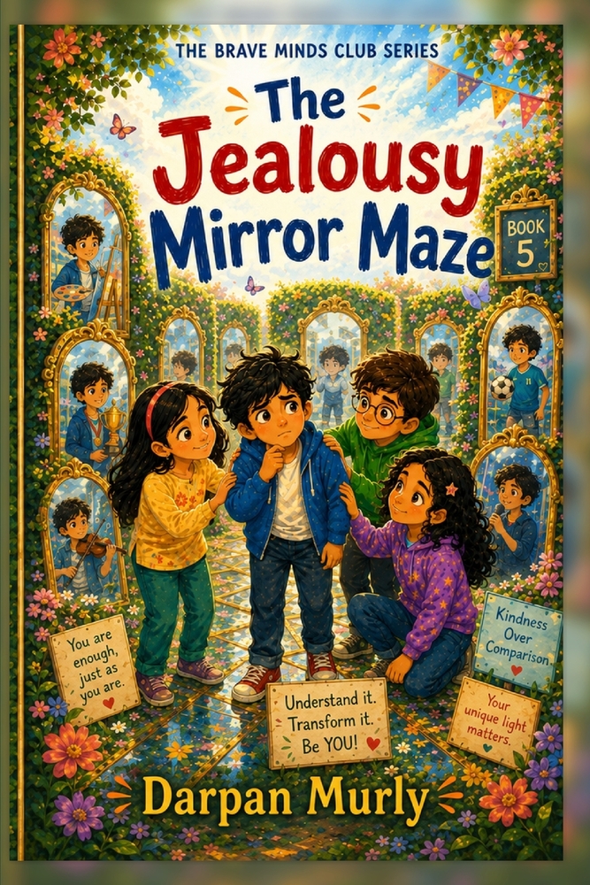 The Jealousy Mirror Maze: A Story About Comparison, Fairness and Finding Your Own Light cover