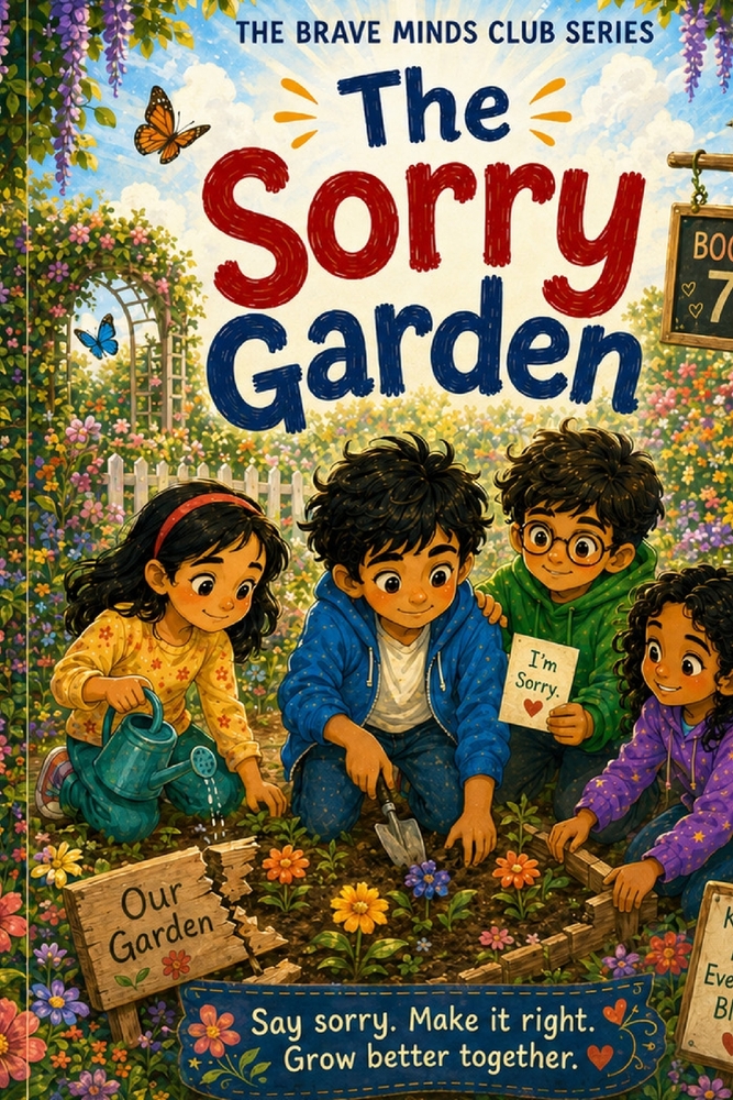 The Sorry Garden: A Story About Apologies, Repair and Growing Kindness After Mistakes cover