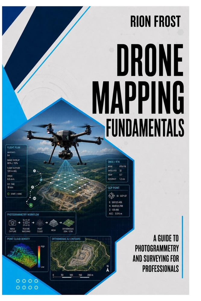 Drone Mapping Fundamentals: A Guide to Photogrammetry and Surveying for Professionals cover