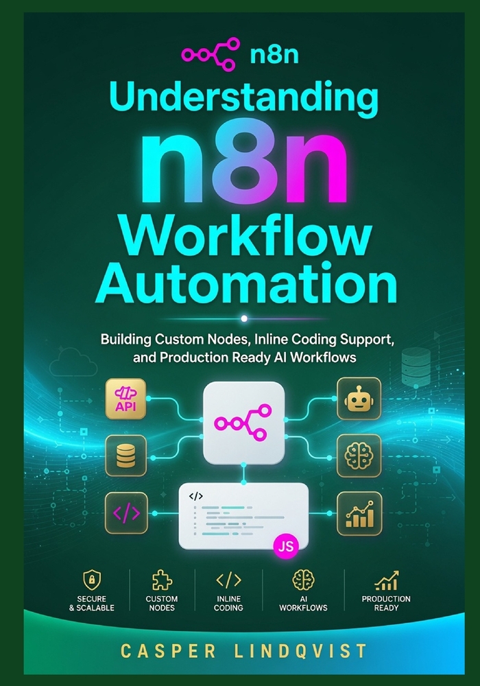 Understanding n8n Workflow Automation: Building Custom Nodes, Inline Coding Support, and Production Ready AI Workflows cover