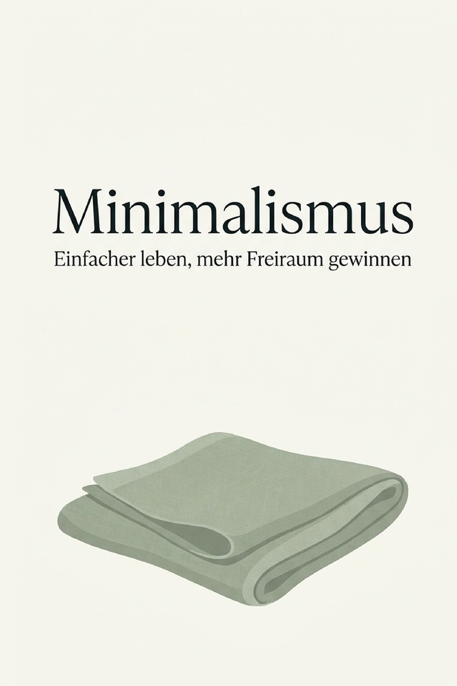 Minimalismus für Anfänger: Der praktische Leitfaden für weniger Besitz, mehr Zeit und bewussteren Konsum - inkl. 30-Tage-Challenge und 8-Wochen-Plan cover