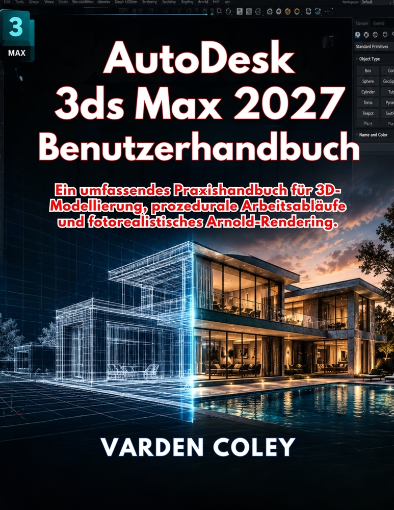 Autodesk 3ds Max 2027 Benutzerhandbuch cover